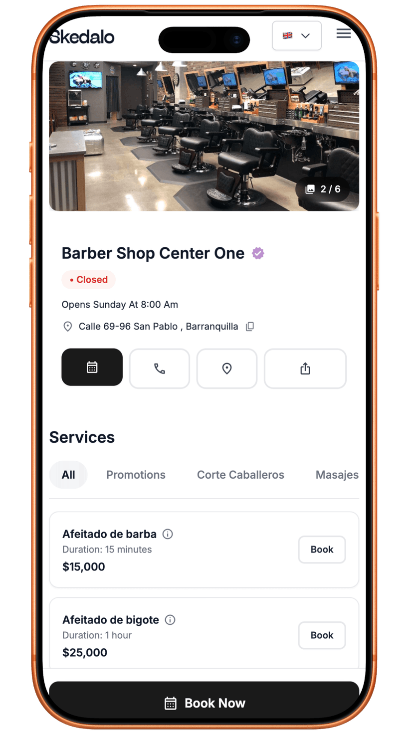 Choisissez votre service