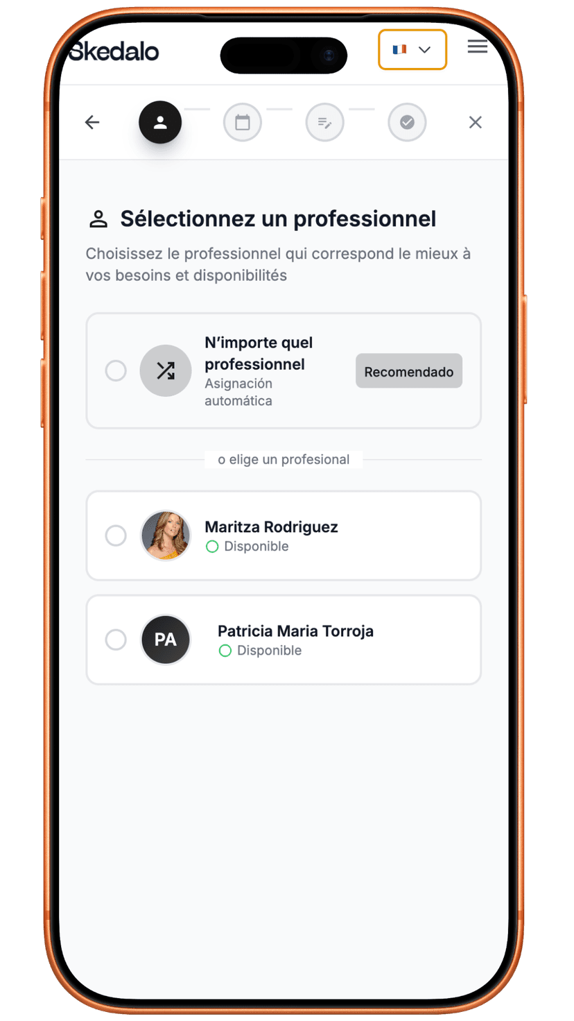 Choisissez votre professionnel